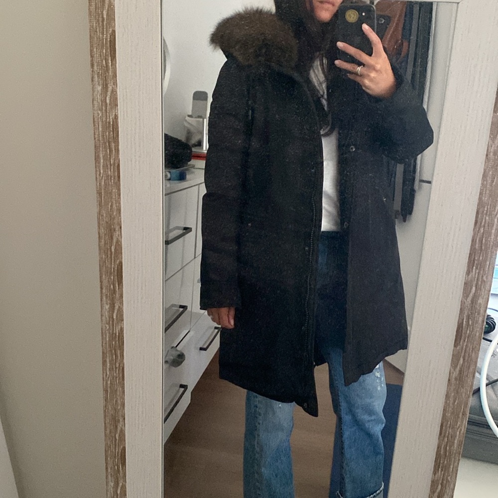 Yves Salomon Army winter parka